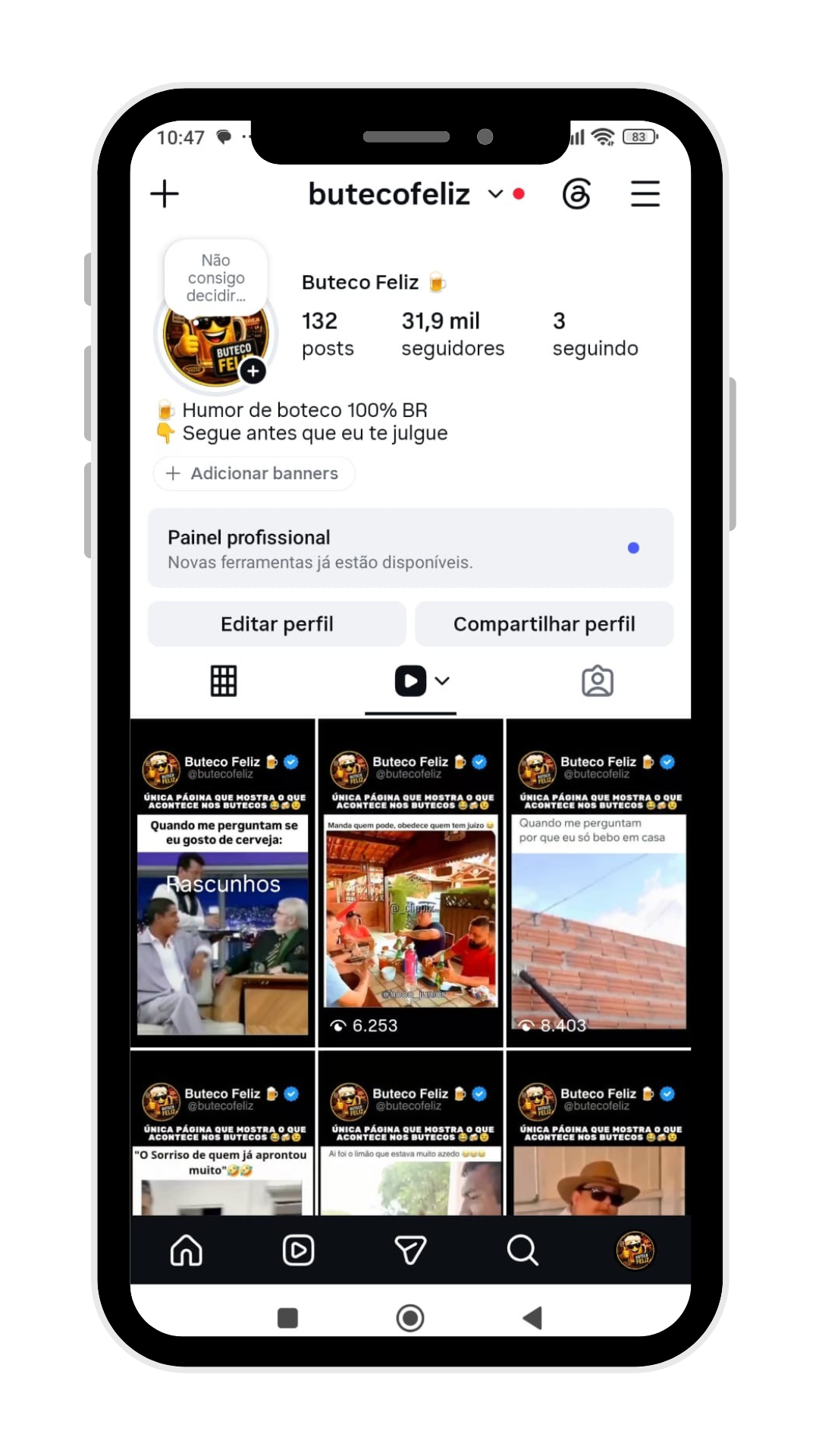 Perfil BUTECOFELIZ