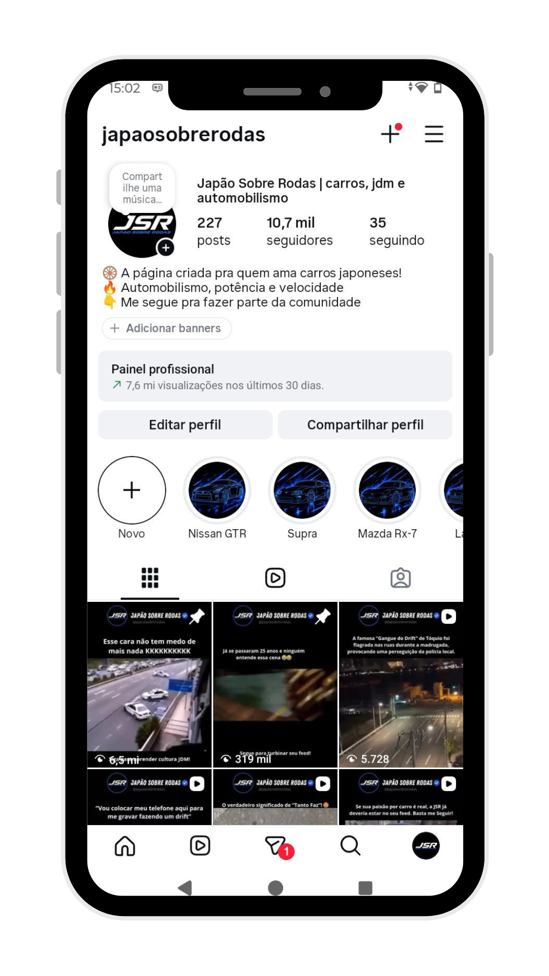 Perfil JAPAOOSOBRERODAS
