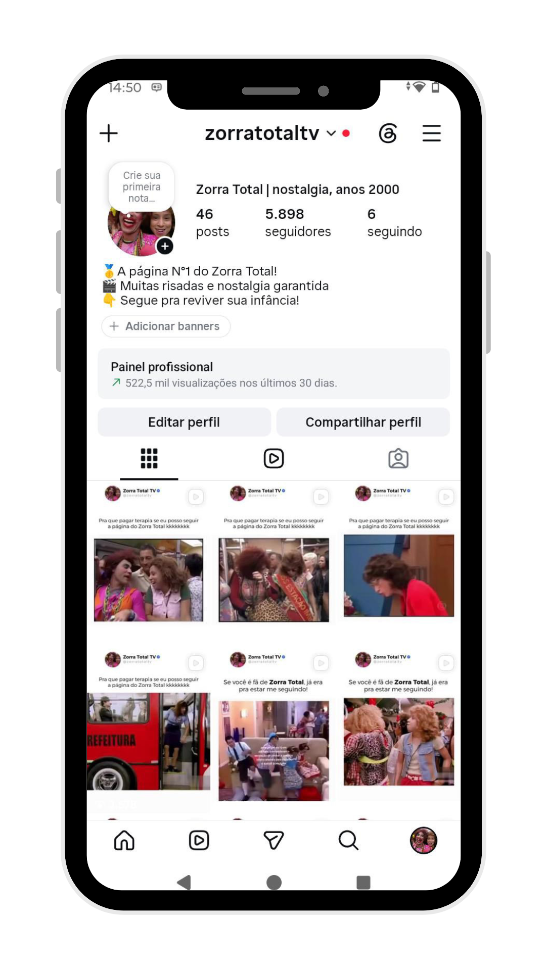 Perfil ZORRATOTALTV